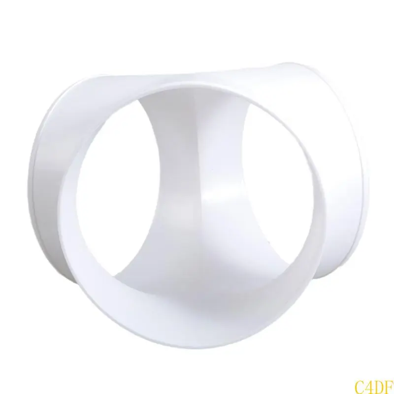 C4DF Air Ventilation Exhaust Duct Connector Quick Ventilation Tube Joint Coupler