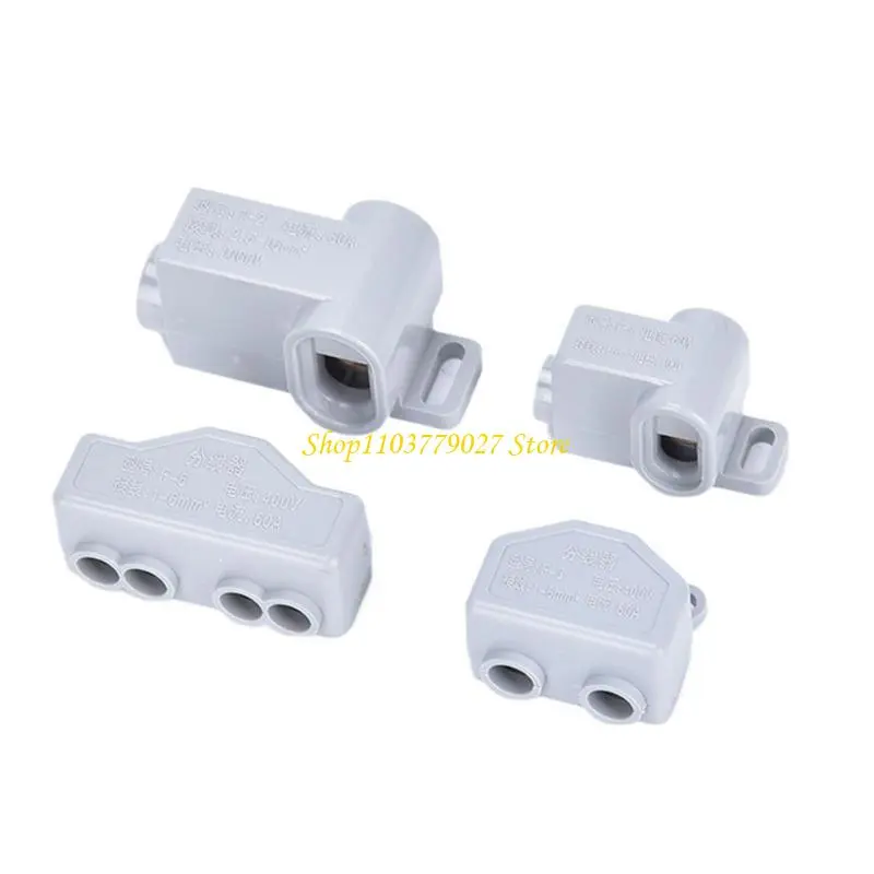 C4DF Quick Electrical Cable Terminals Block Junction Box Connectors Wire Connector