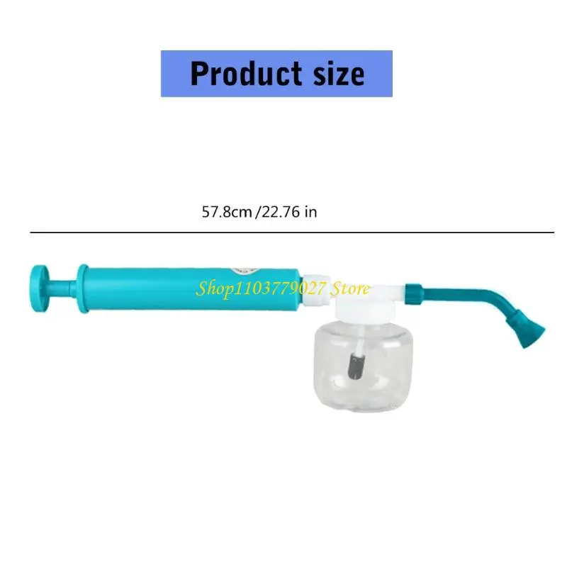 C4DF Air Bulb Operated 100/250/500ml Powder Duster For Gardening Insect Control Durable PET Construction