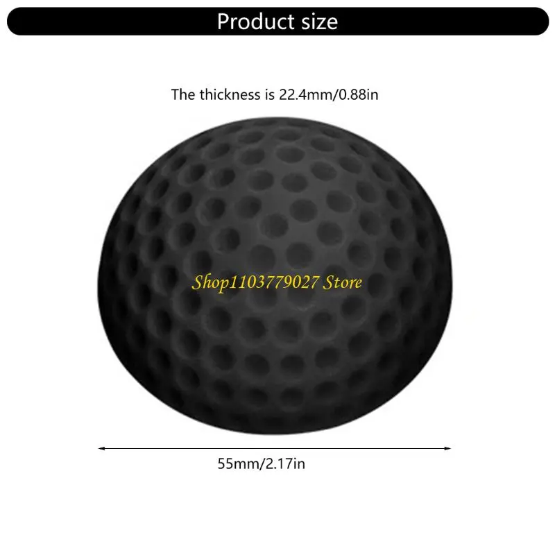 C4DF Resilient Door Defense Bumper Silicone Door Buffer Stoppers for Household