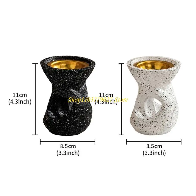 C4DF Classical Handheld Aromas Diffuser Incenses Holder For Enhancing Yogas Ambiances