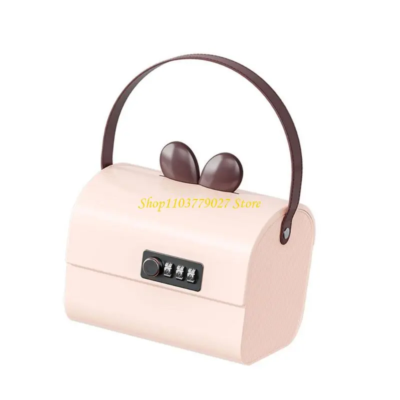 C4DF Password Money Box for Children Safe Piggy Banks Toy with Combination Lock Code