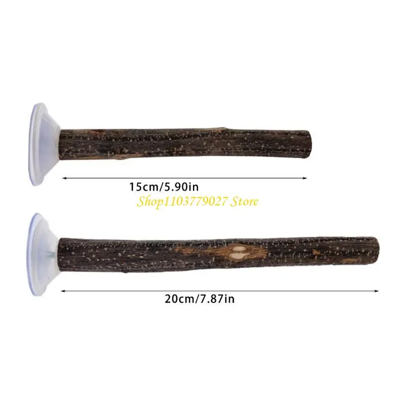 3pack Durability Bird Stand Wood Bird Perches Stand Poles Pet Bird Training Tool for Small to Medium Birds