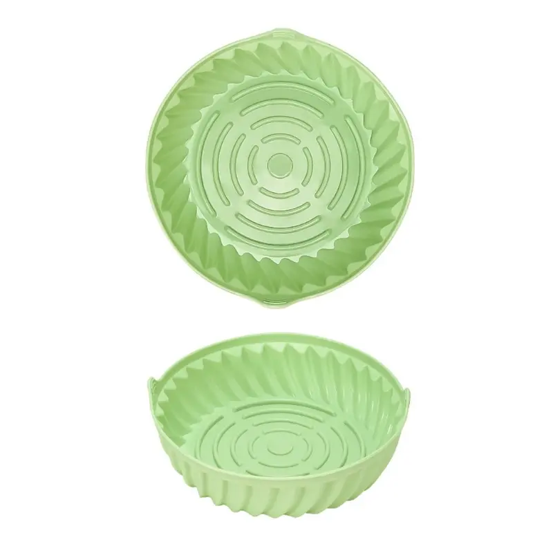 Y1UB Round Non-Stick Silicone Air Fryer Basket Liner Silicone Material 3 Colors