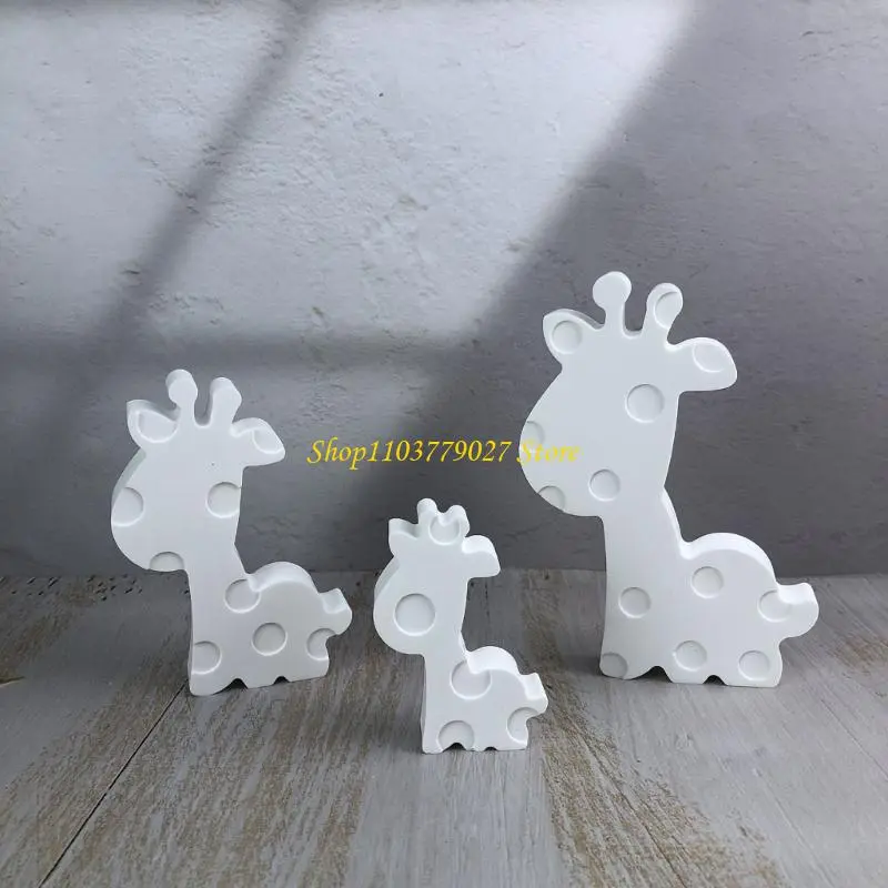 C4DF Giraffe Silicone Molds for Epoxy Resin Soap Cement Silicone Molds
