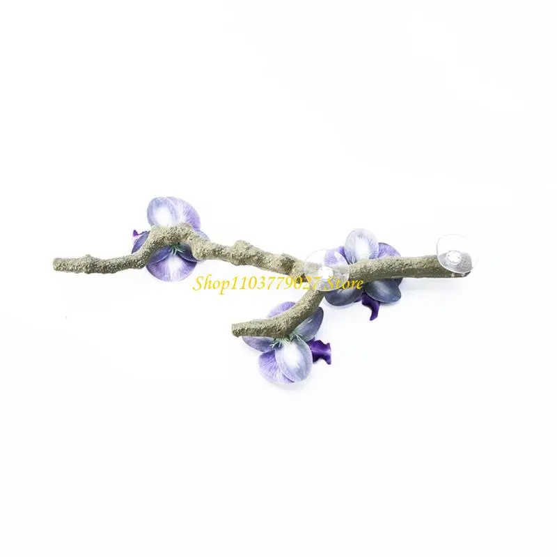 C4DF Reptiles Tree Decoration Climbing Vine Habitats Decors for Lizards Climbing