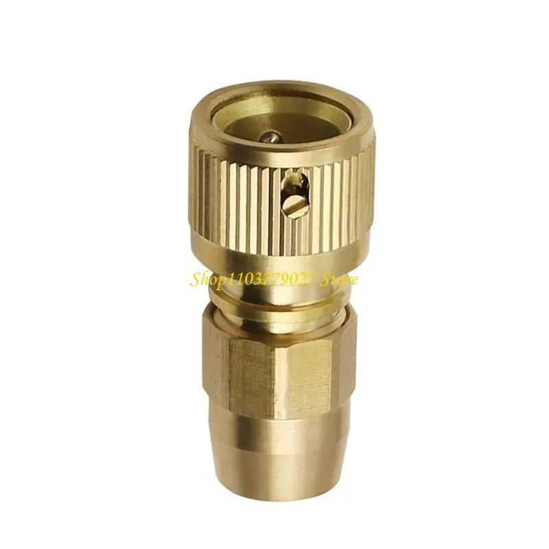 C4DF Stable Brass Quick Connectors Metal Hose Fittings for Home & Garden Hose Systems