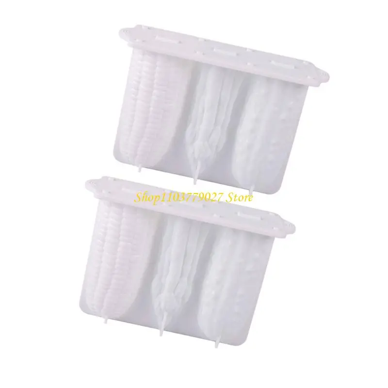 C4DF Silicone Popsicles Molds 4 Cavities Vegetable Ices Cream Mold Freezers Ices Mold Cake Candy Candy Mold Nonstick