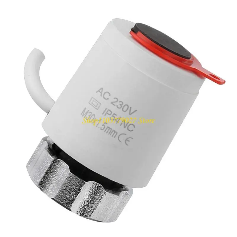 C4DF Energy Efficient 230V Electric Actuator Precisions Control Thermal Electric ValveS for Radiant Floor Heating Systems