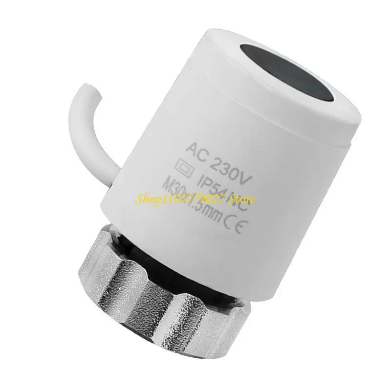 C4DF Energy Efficient 230V Electric Actuator Precisions Control Thermal Electric ValveS for Radiant Floor Heating Systems
