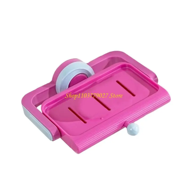 C4DF Powerful Suction Soap Dish Draining Strong Suction Power Soap Holder