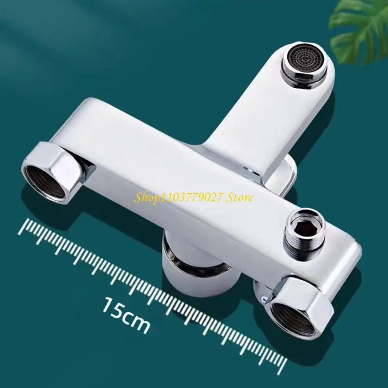 C4DF Bathroom Shower Faucets Hot Cold Water Bath Mixer Bathtub Tap Hot And Cold Water Bath Mixer Mixing Valves Enduring