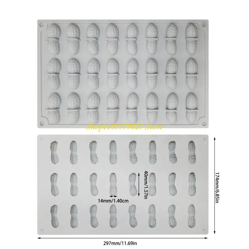 C4DF High Temperatures Resistant Silicone Mousse Cake Molds Creative Dessert Mould