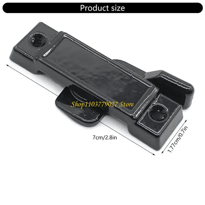 C4DF Pack of 4 Window Sash Lock Mounting Hole Centers Elegant Finish for Vertical and Horizontal Sliding Window Daily Use