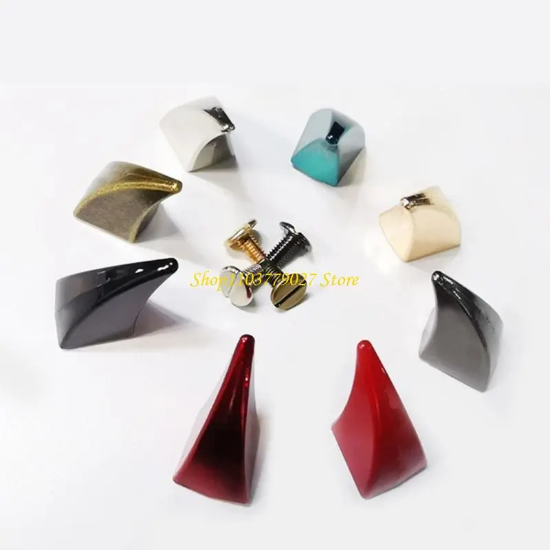 C4DF 10Pieces Cats Claws Studs 17.5mm 27mm Punk Alloy Studs with Screws Fashion Accessories For Bag Shoe Clothing Decoration