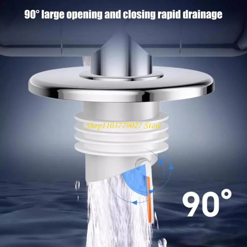 C4DF Washing Machine Floor Drain Adapter Sewer Pipe Connector Easily Install