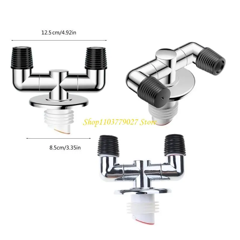 C4DF Washing Machine Floor Drain Adapter Sewer Pipe Connector Easily Install