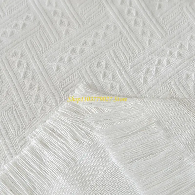 C4DF Rectangular Tablecloth Machine Washable Durable Dining Essential Table Cloth