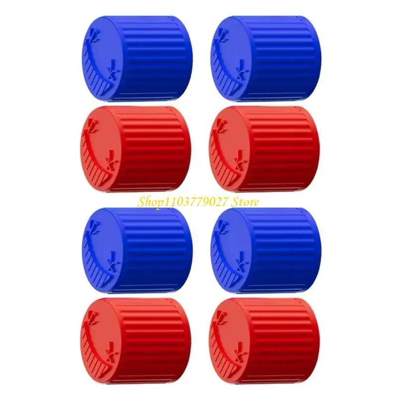 C4DF Bathroom Valves Handle Cover Valves Cover Grip Silicone Handwheel Sleeve