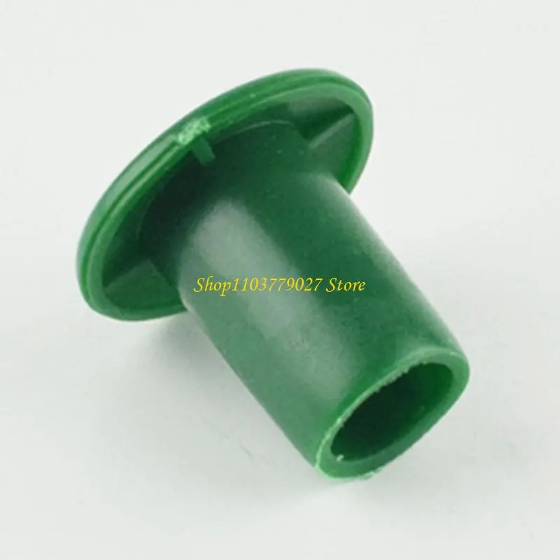 C4DF Set Of 36 Protective Green PVC Cane End Caps For Canes And Garden Safety Protective Safety Caps