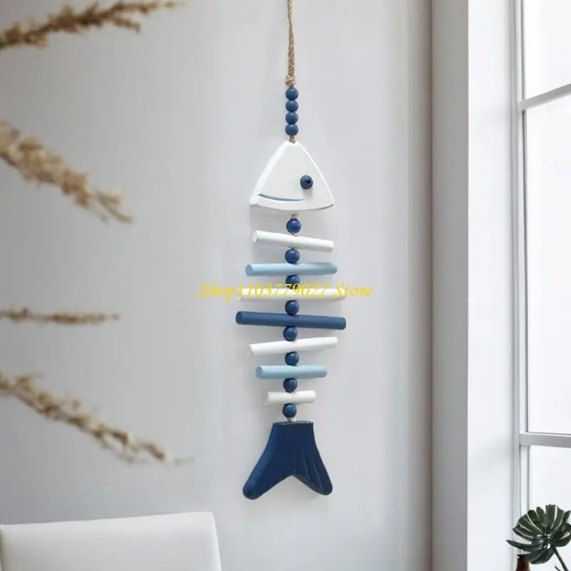 C4DF Fish Witchs Bells Door Hangers Hangings Witchs Bells Wind Chimes Home Decors