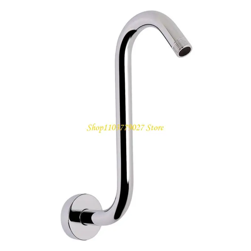 C4DF Elegant 10inch S Showerhead Extension Arm Upgrades for Bathrooms