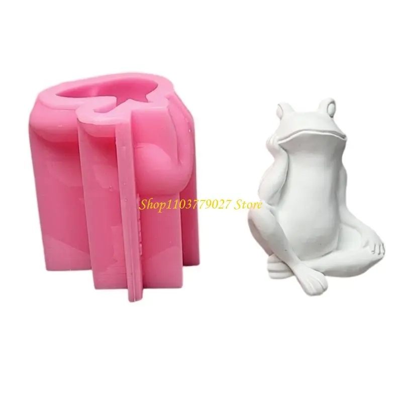 C4DF 3D Animal Statue Silicone Molds Epoxy Resin Silicone Molds for Candle Soap Fondant Chocolate Candy Baking
