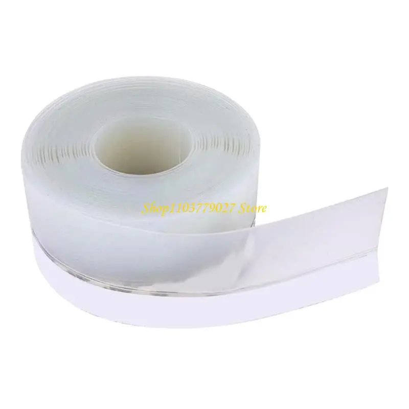 C4DF 10M Adhesive Silicone Weather Stripping Sealing Strips Soundproof Dustproof Door Bottom Sealing Strips for Door & Window