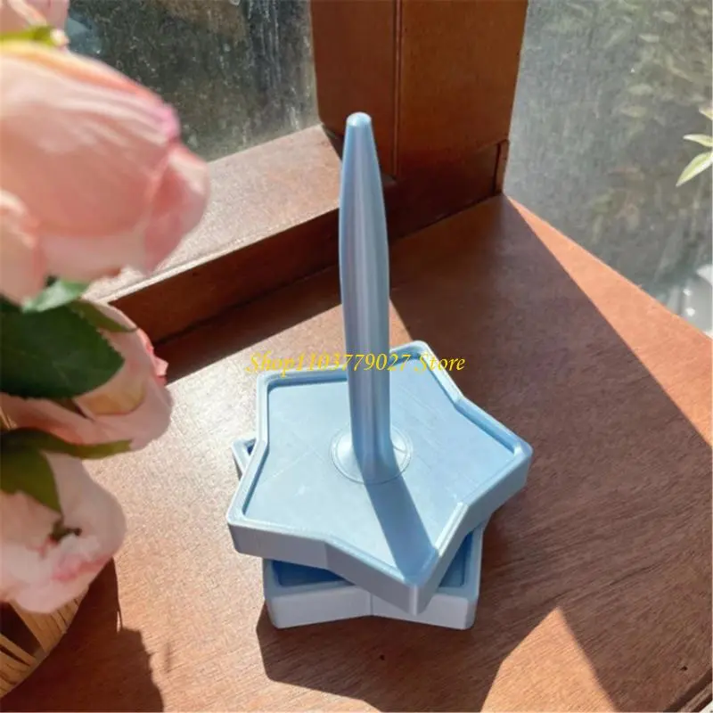C4DF Yarn Holder Vertical Spins Stand Yarn Spinners for Crocheting and Knitting