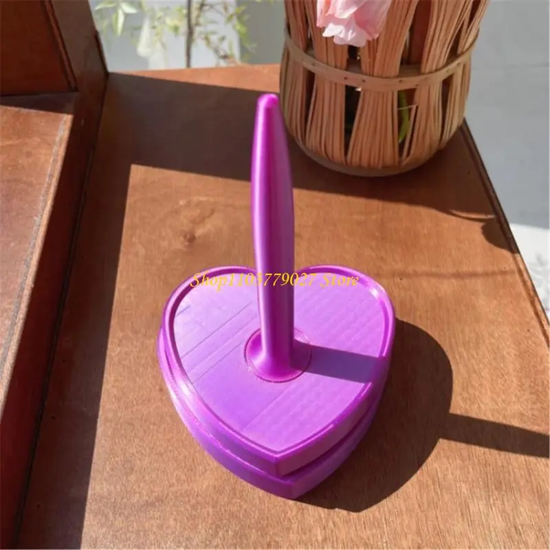 C4DF Yarn Holder Vertical Spins Stand Yarn Spinners for Crocheting and Knitting