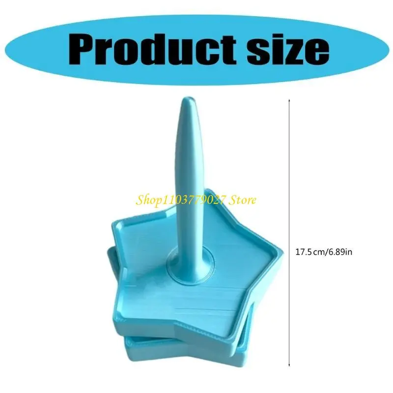C4DF Yarn Holder Vertical Spins Stand Yarn Spinners for Crocheting and Knitting
