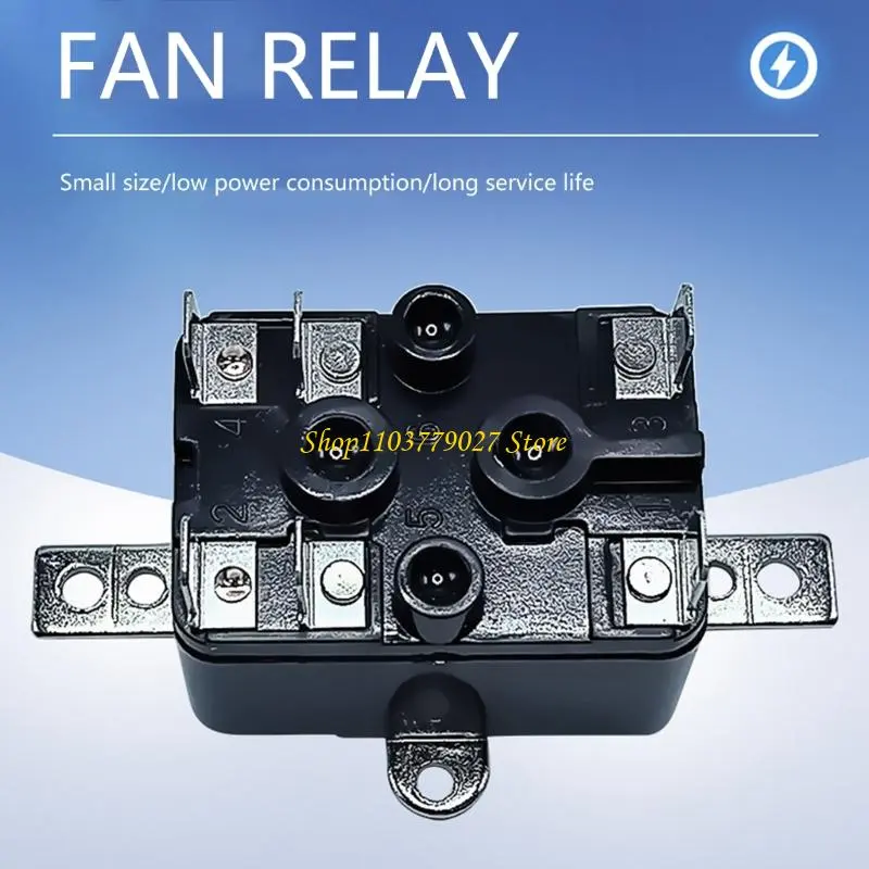 C4DF Industrial PR380 Relays Seal Coils Mechanism Contacts High Conductivity Copper Terminals Flame Retardant Materials