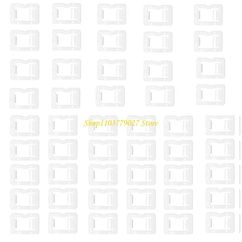 C4DF 50Pcs Socket Stabilizers Inserts Secure Loose Outlets Plastic Easy to Use
