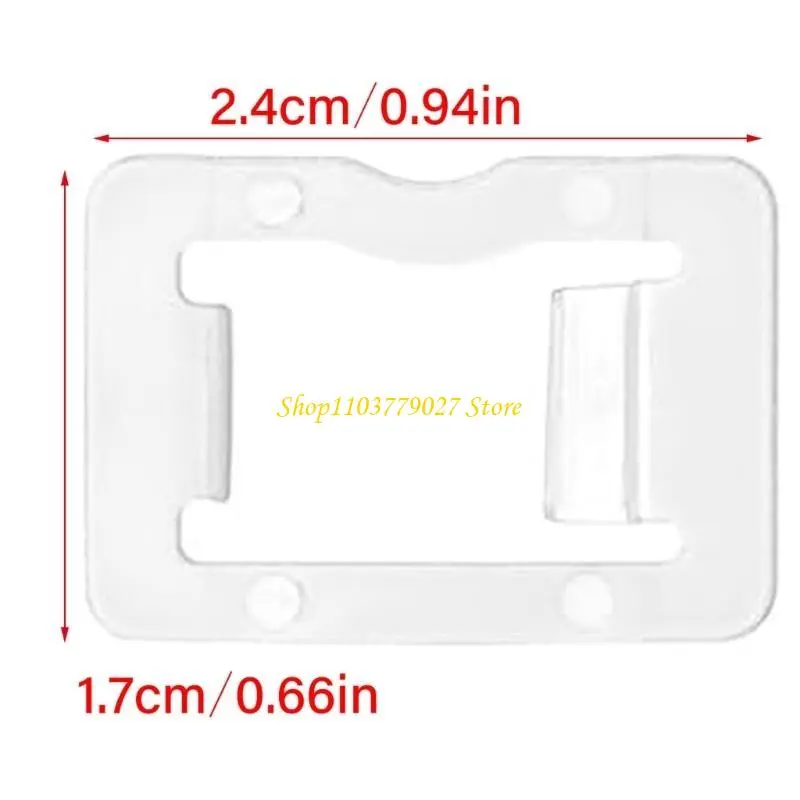 C4DF 50Pcs Socket Stabilizers Inserts Secure Loose Outlets Plastic Easy to Use