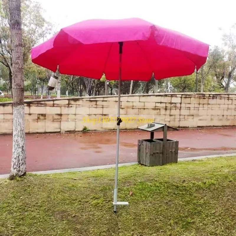 C4DF Weather Resistant Garden Umbrella Holder Ground Spikes Stabilizers Holder Clamp