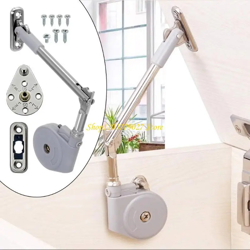 C4DF Slow Closes Cabinet Hinges Lid Support Hinge Door Support Rod Enduring
