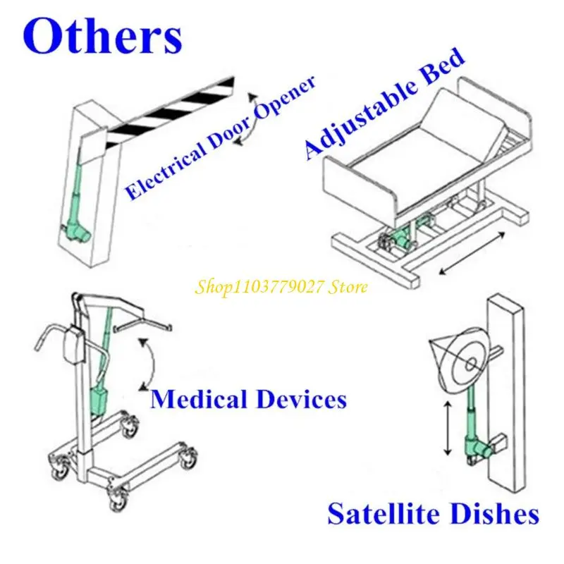 C4DF Shockproof ABS Electric Chair Controllers Charging Port for Phones