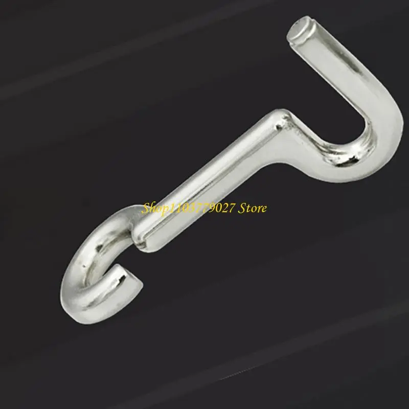 C4DF Zincs Alloys Door Stoppers with Hook Wall Mounted Door Stoppers for Home Office