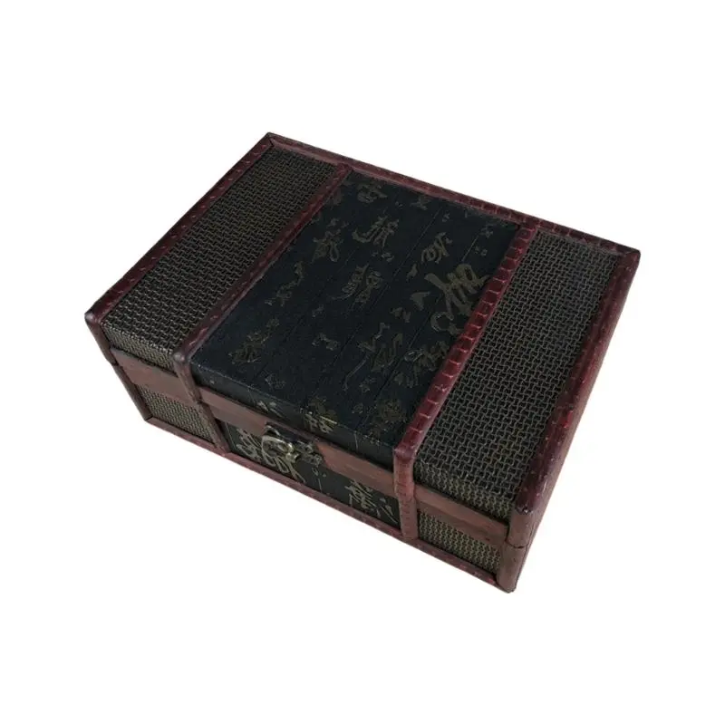 C4DF Antique Storage Box Storage Organizers for Bookshelf or Desk Decoration