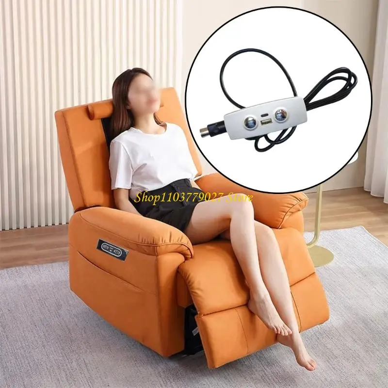 C4DF 2 Button Hand Control Switches Chair Lift Controller Recliner Chair Sofa Button