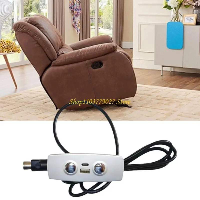 C4DF 2 Button Hand Control Switches Chair Lift Controller Recliner Chair Sofa Button