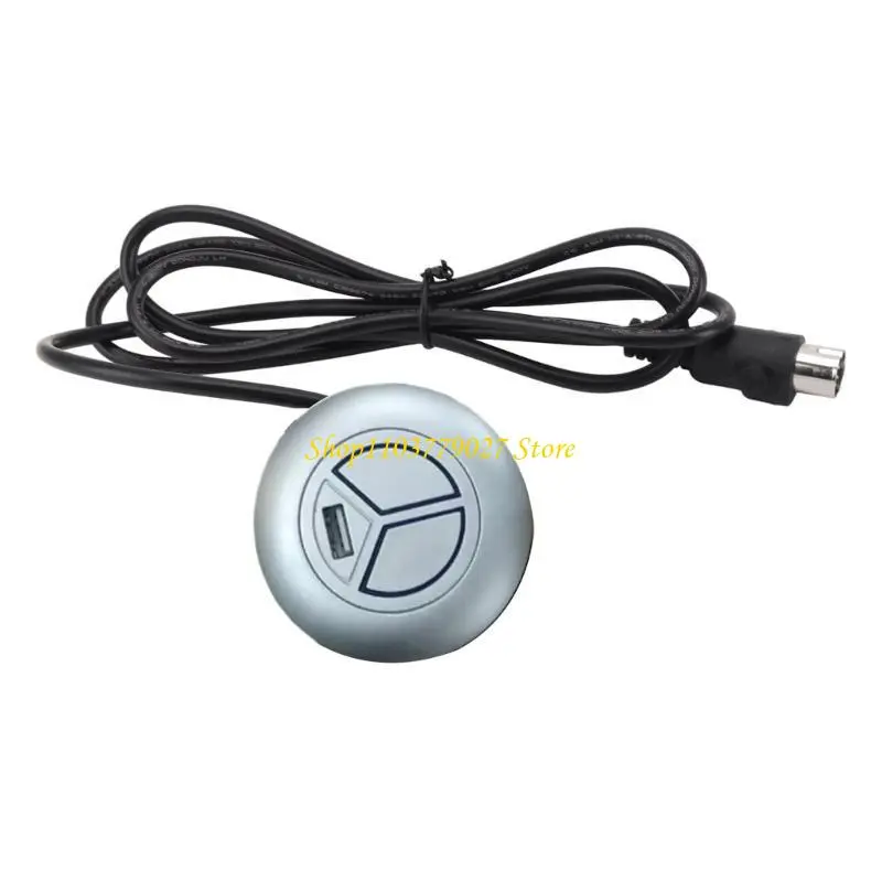 C4DF 5 Pin Recliner Power Switches Replacement with Charging Port for Adjustable Sofa