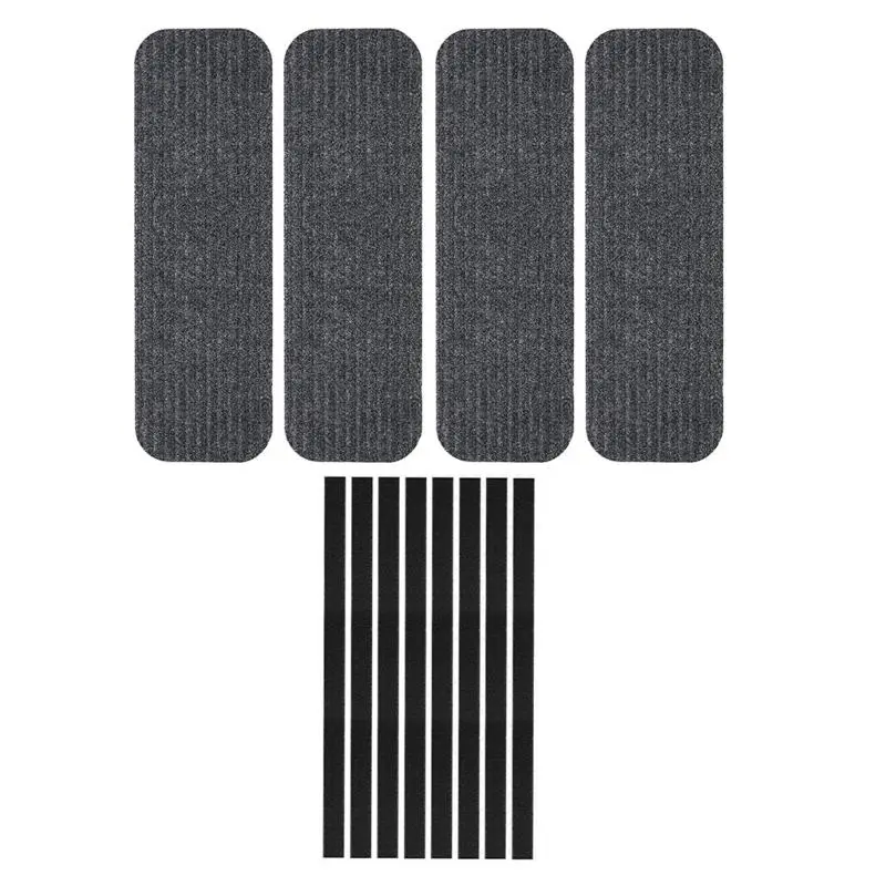 C4DF Slip Resistant Car Step Covers Set Waterproofie Caravans Stair Mats Polyester