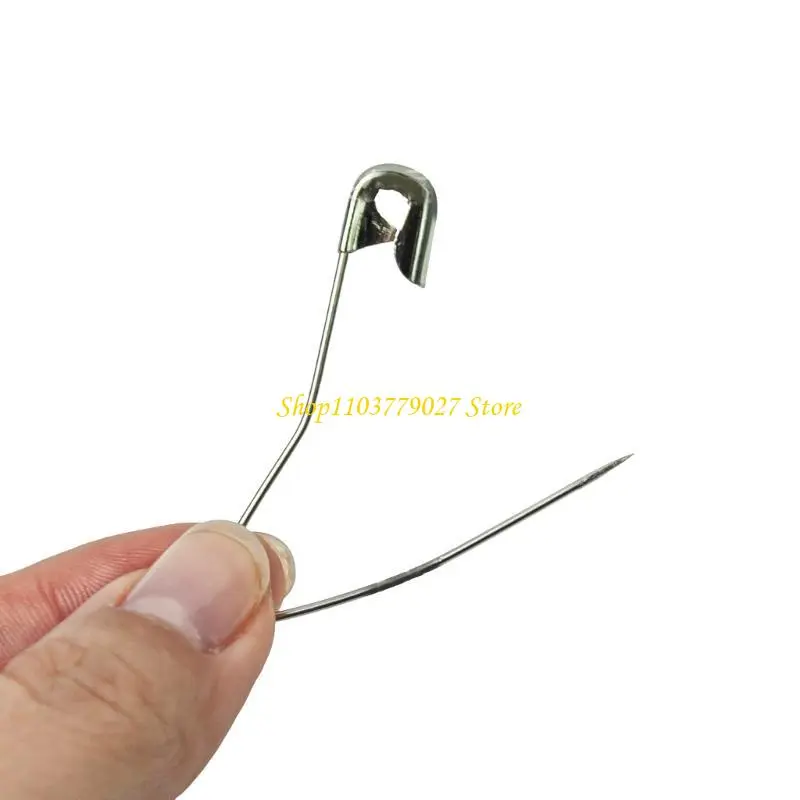 C4DF 200Pieces Curved Safety Pin 38MM or 51MM Quilting and Basting Pin Sewing Pin