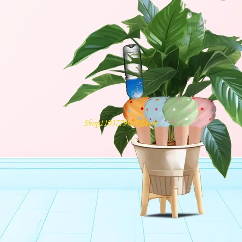 C4DF 4Pcs Plant Watering Globes Automatic Watering Globes Watering Planter Insert