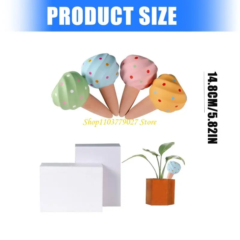 C4DF 4Pcs Plant Watering Globes Automatic Watering Globes Watering Planter Insert