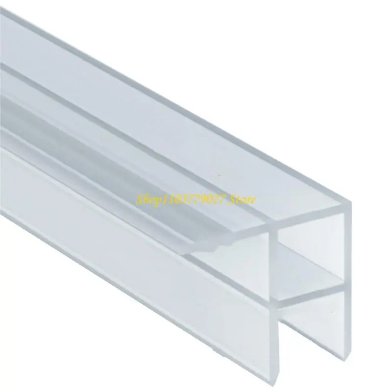 C4DF Bathroom Water Blocking Sealing Strips Shower Bottom Door Side Seal Strips