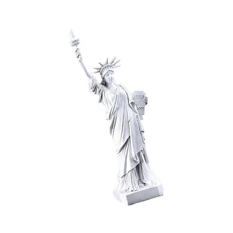 C4DF Unique 12inch Libertys Statue Ornament with Coppers Tint for Gift Giving Party