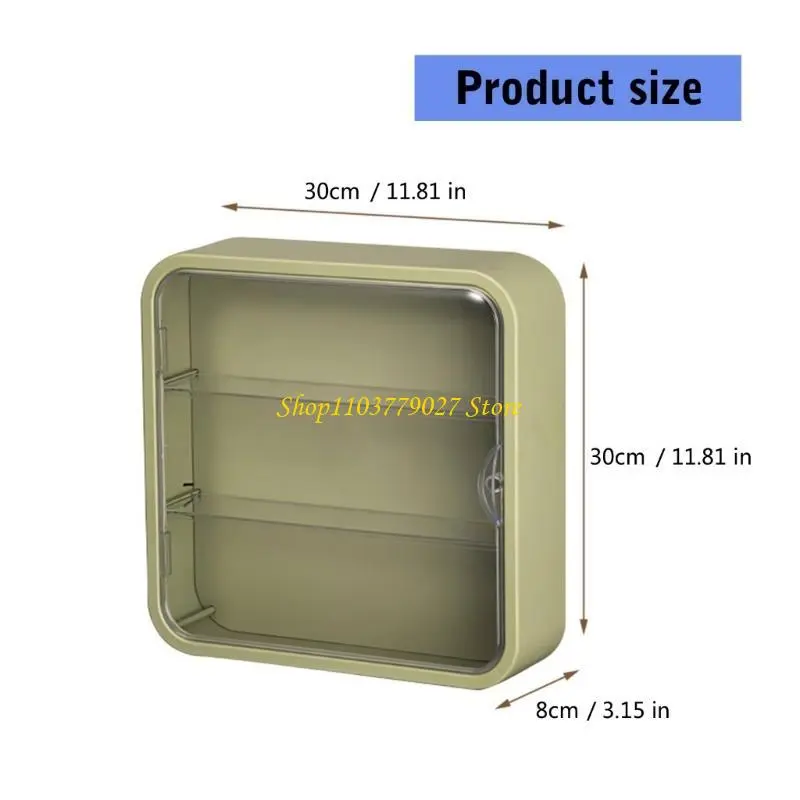 C4DF Acrylic Wall Hanging Shelf for Blind Box Collectibles Modern Designs Easy Installation for Living Room or Bedroom