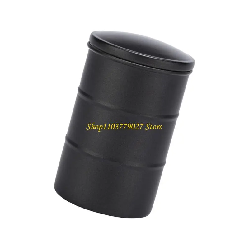 C4DF 304 Stainless Steel Coffee Bean Storage Canister Vacuum Seal Preservation Jar with Lid Kitchen Organization